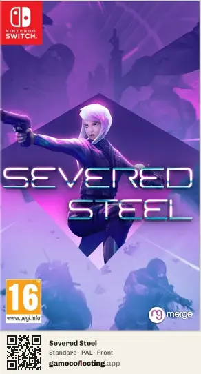 Severed Steel Nintendo Switch, PAL box front