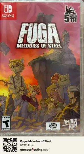 Fuga: Melodies of Steel Nintendo Switch, NTSC box front
