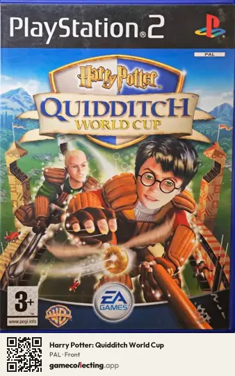 Harry Potter: Quidditch World Cup PlayStation 2, PAL box front