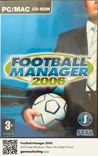 Football Manager 2006 Computer, Italy box front