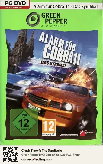 Crash Time 4: The Syndicate Computer, PAL box front