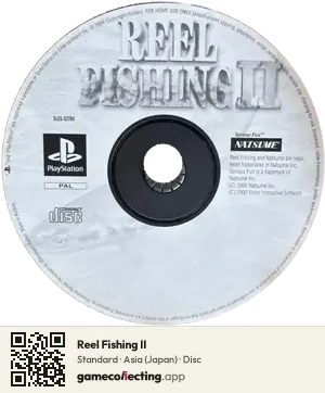 Reel Fishing II PlayStation, Asia disc
