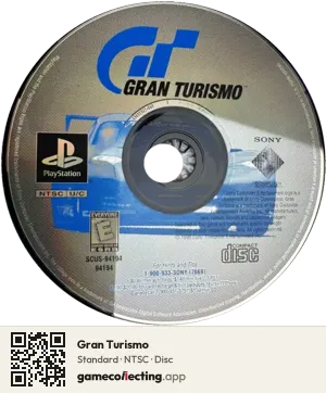 Gran Turismo PlayStation, NTSC disc