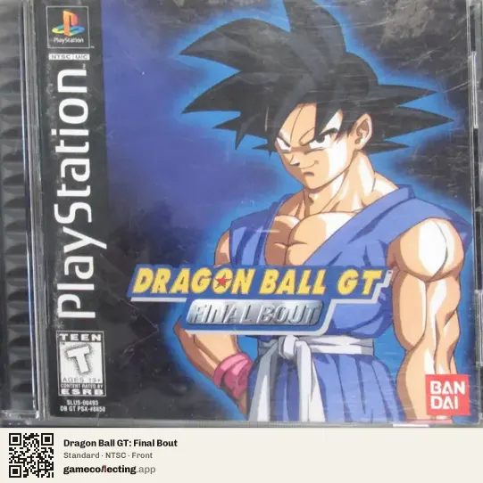Dragon Ball GT: Final Bout PlayStation, NTSC box front
