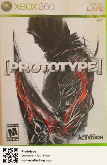 Prototype Xbox 360, NTSC box front