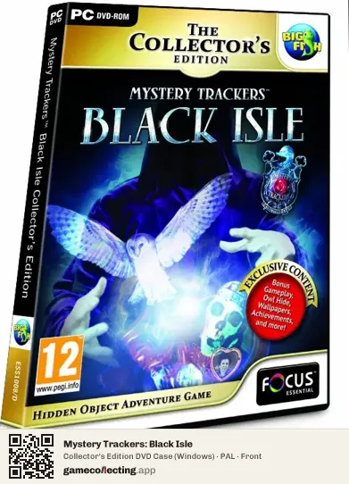 Mystery Trackers: Black Isle Computer, PAL box front