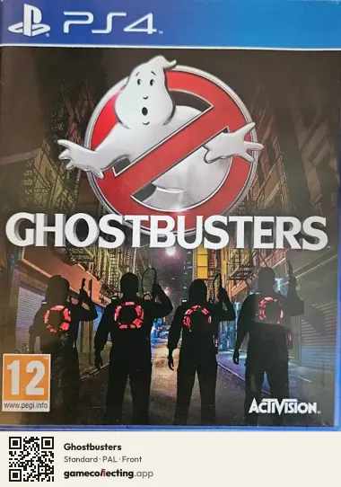 Ghostbusters PlayStation 4, PAL box front