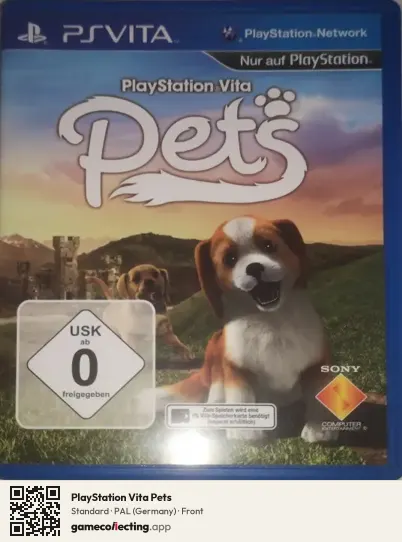 PlayStation Vita Pets PlayStation Vita, Germany box front