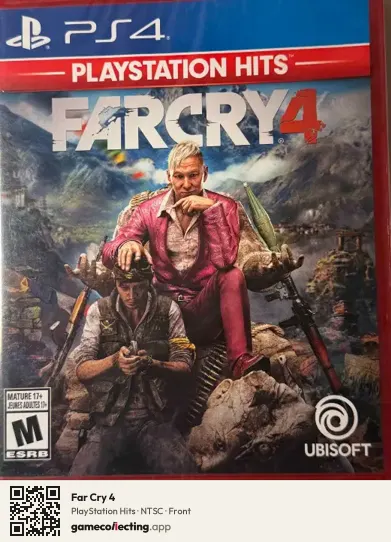 Far Cry 4 PlayStation 4, NTSC box front