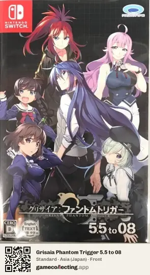 Grisaia Phantom Trigger 5.5 to 08 Nintendo Switch, Asia box front
