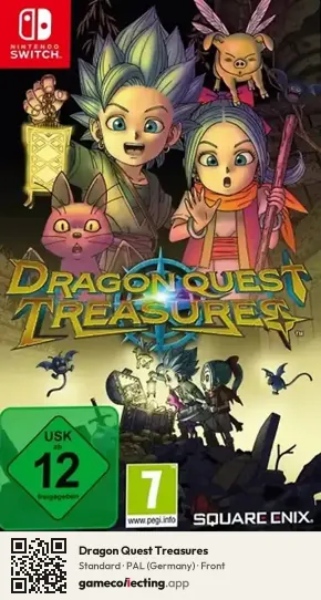 Dragon Quest Treasures Nintendo Switch, Germany box front