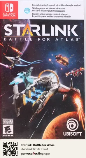 Starlink: Battle for Atlas Nintendo Switch, NTSC box front