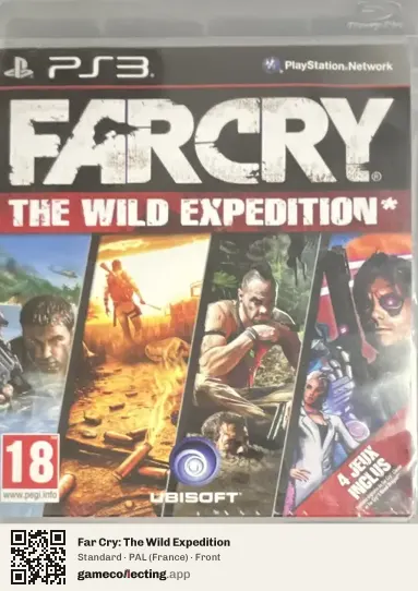 Far Cry: The Wild Expedition PlayStation 3, France box front