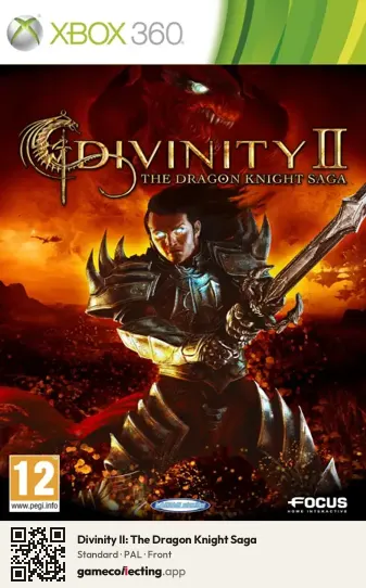Divinity II: The Dragon Knight Saga Xbox 360, PAL box front