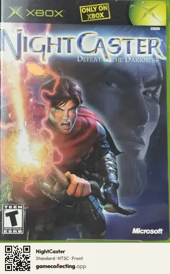 NightCaster Xbox, NTSC box front