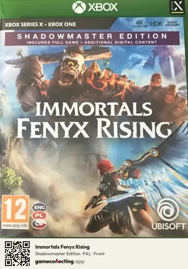 Immortals Fenyx Rising Xbox Series X, PAL box front
