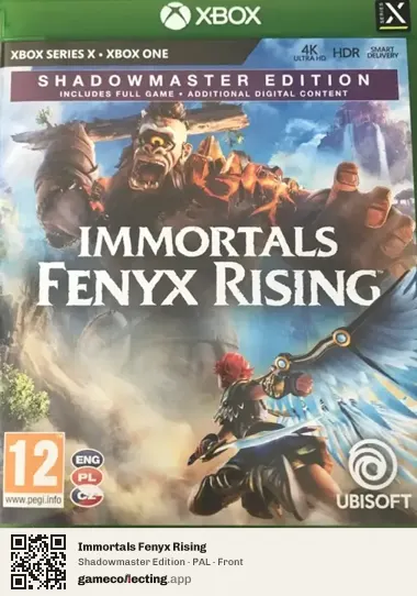 Immortals Fenyx Rising Xbox Series X, PAL box front