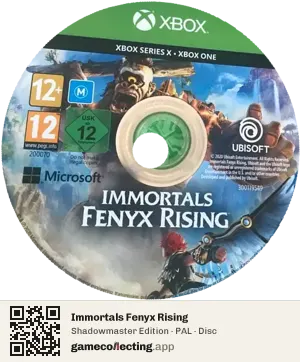 Immortals Fenyx Rising Xbox Series X, PAL disc