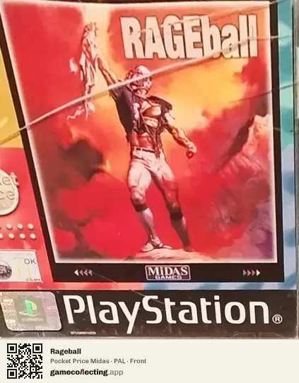 Rageball PlayStation, PAL box front