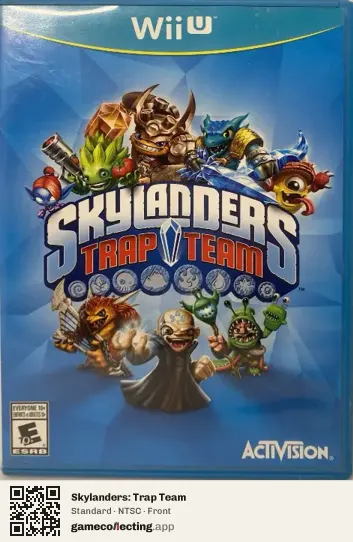 Skylanders: Trap Team Nintendo Wii U, NTSC box front