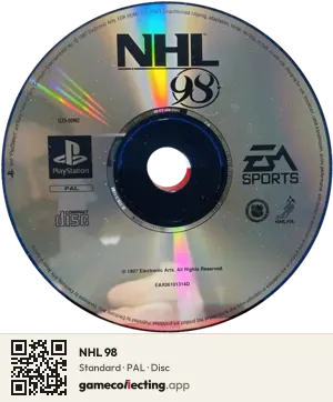 NHL 98 PlayStation, PAL disc