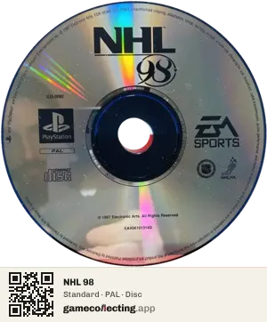 NHL 98 PlayStation, PAL disc