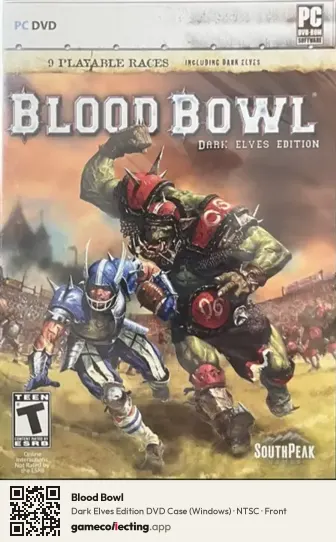 Blood Bowl Computer, NTSC box front