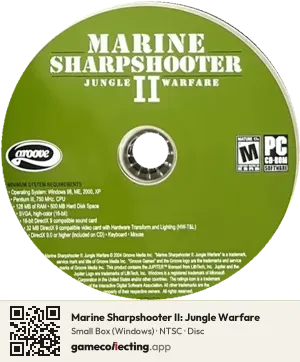 Marine Sharpshooter II: Jungle Warfare Computer, NTSC disc