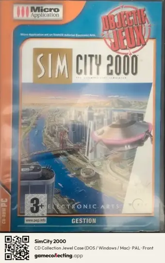 SimCity 2000 Computer, PAL box front