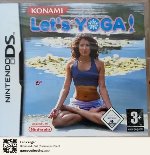 Let's Yoga! Nintendo DS, Germany box front