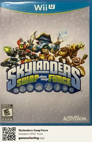 Skylanders: Swap Force Nintendo Wii U, NTSC box front