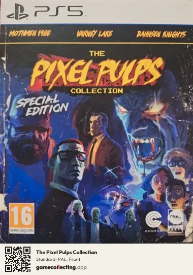 The Pixel Pulps Collection PlayStation 5, PAL box front