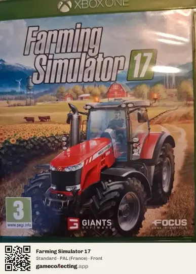 Farming Simulator 17 Xbox One, France box front