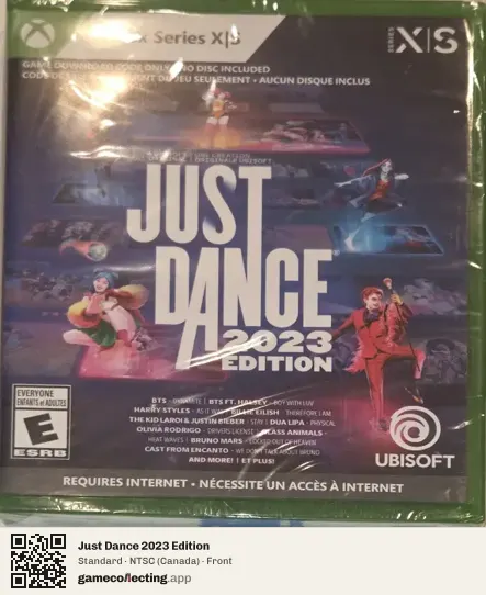 Just Dance 2023 Edition Xbox Series X, Canada box front