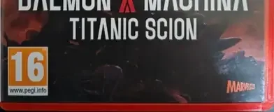 Daemon X Machina: Titanic Scion, the USK square on its front