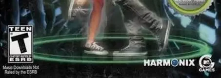 Dance Central, the ESRB box on its front