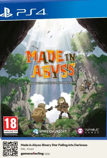 Made in Abyss: Binary Star Falling into Darkness PlayStation 4, PAL box front