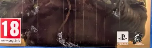 Death Stranding, the PEGI square on its front