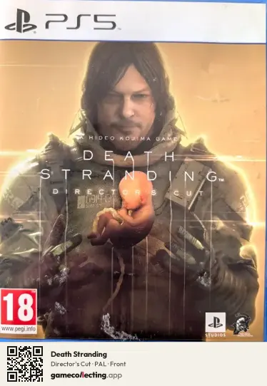Death Stranding PlayStation 5, PAL box front