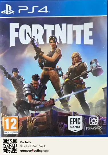 Fortnite PlayStation 4, PAL box front