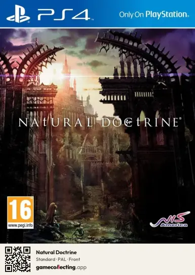 Natural Doctrine PlayStation 4, PAL box front