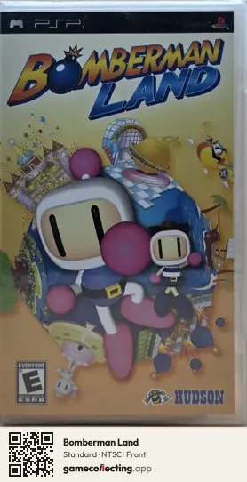 Bomberman Land PlayStation Portable, NTSC box front