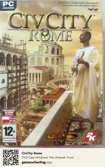 CivCity: Rome Computer, Poland box front