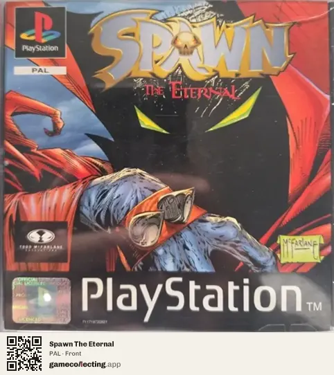 Spawn The Eternal PlayStation, PAL box front