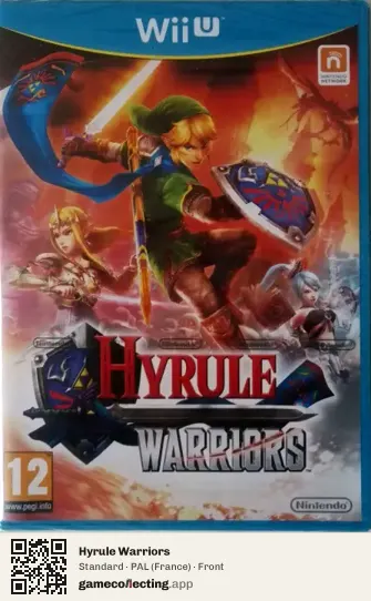 Hyrule Warriors Nintendo Wii U, France box front