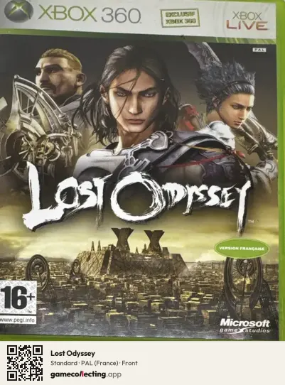 Lost Odyssey Xbox 360, France box front
