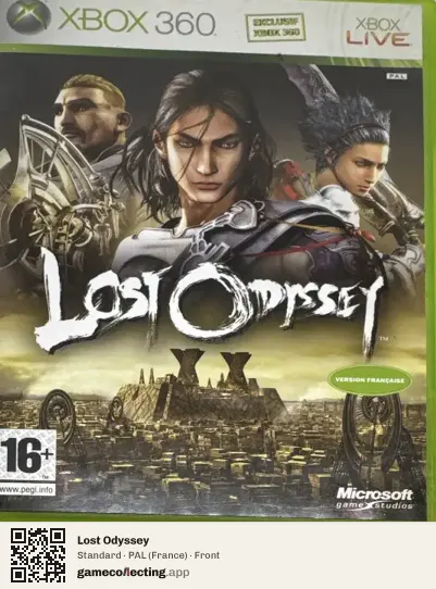 Lost Odyssey Xbox 360, France box front