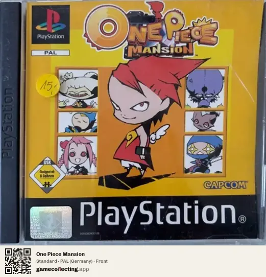 One Piece Mansion PlayStation, Germany box front
