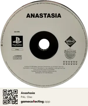 Anastasia PlayStation, PAL disc