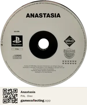 Anastasia PlayStation, PAL disc
